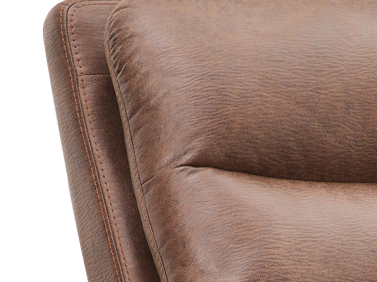 Bentley Fabric Manual Recliner - Brown