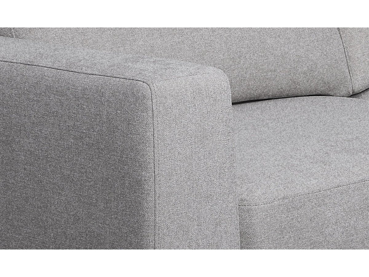Elliot Fabric Sofa - Light Gray