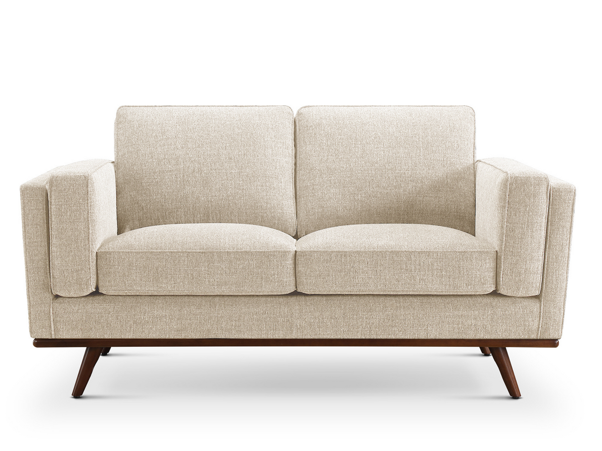 Taverly Fabric Loveseat - Beige