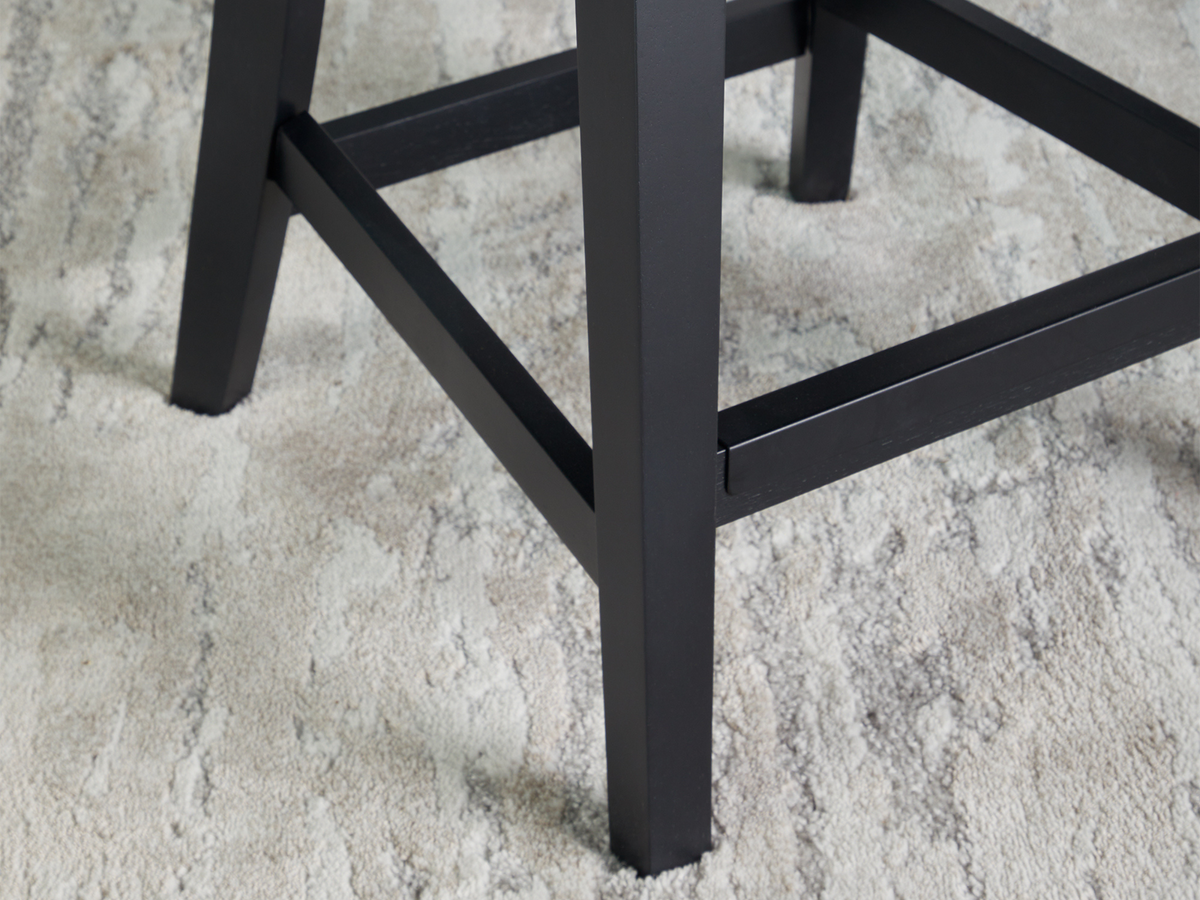 Avery Wood-Back Upholstered Counter Stool (2pk)