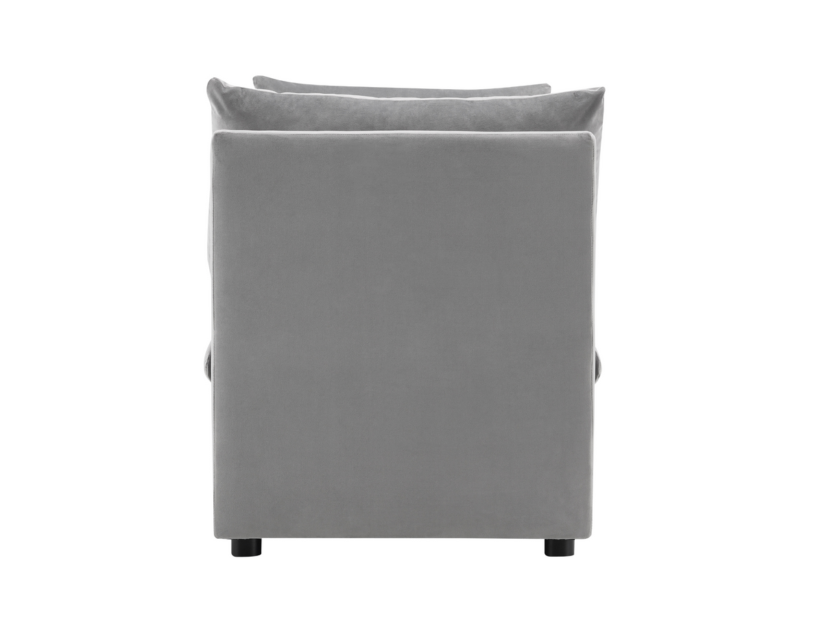 Becca 59" Upholstered Daybed - Gray