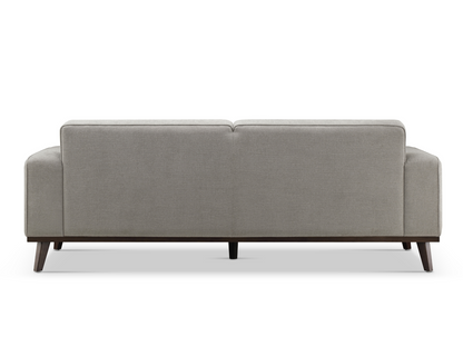 Vicenza Mid-Century Upholstered Sofa - Gray