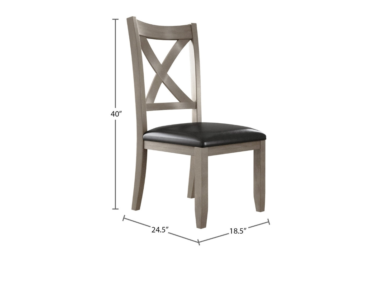 Theodore 7-pc Dining Set - Gray