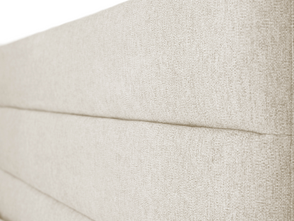 Seneca Upholstered Bed - Cream - Queen