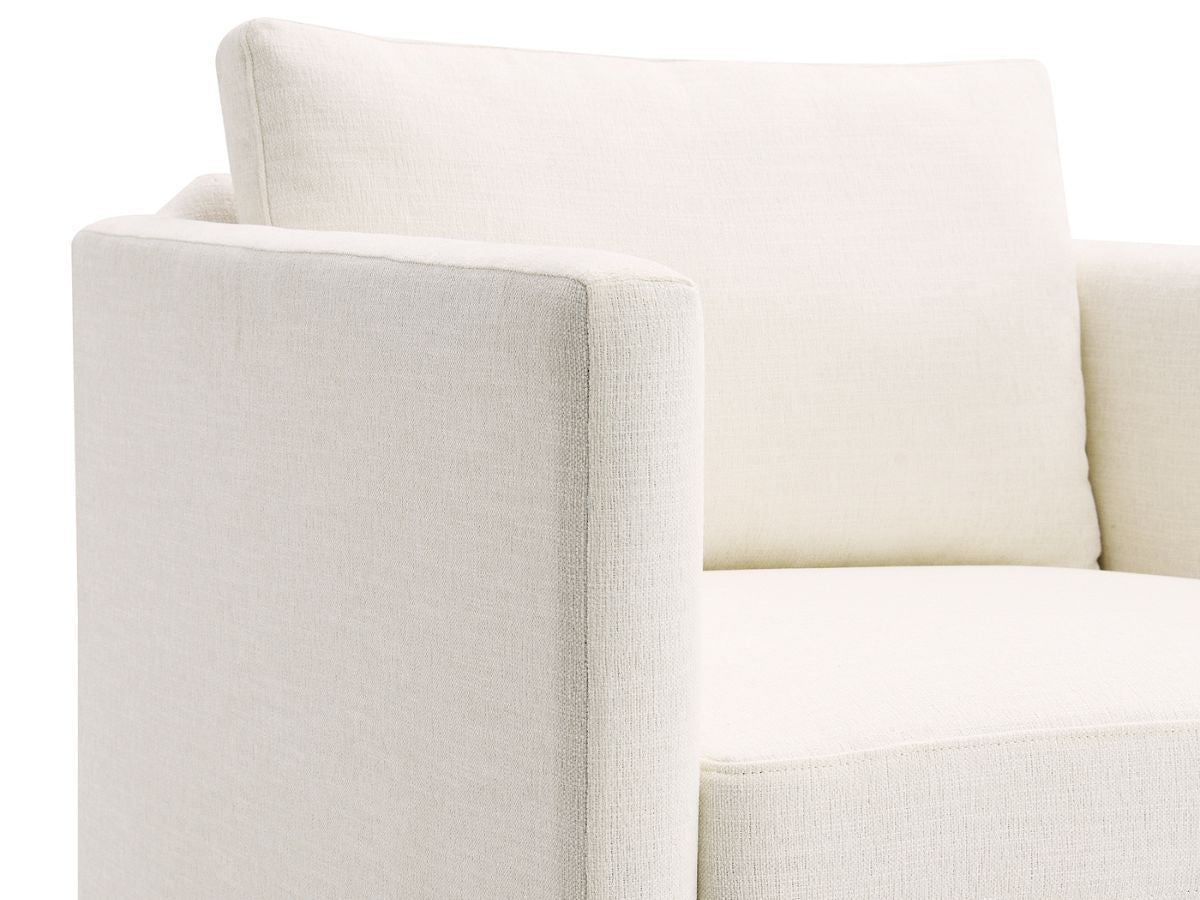 Samson Swivel Chair - Ivory