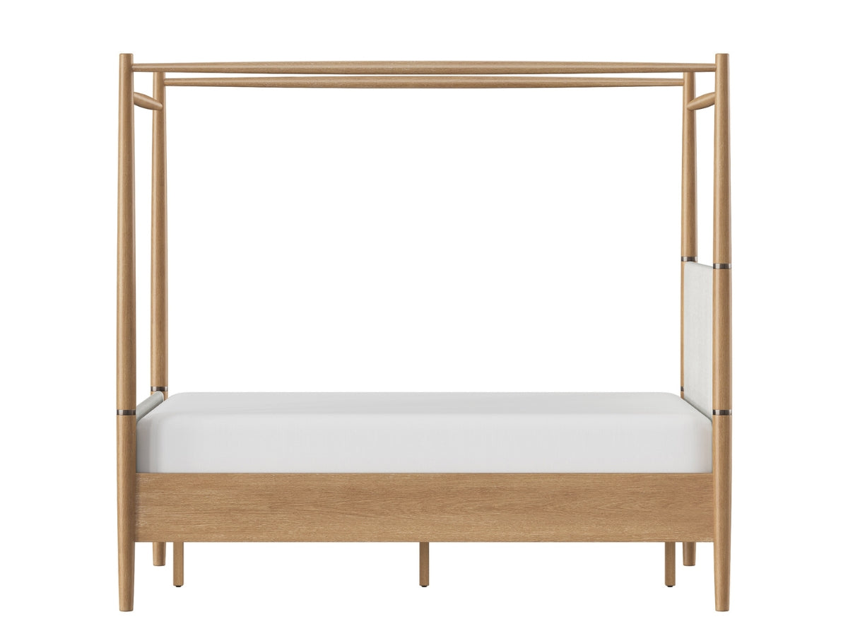 Charlotte Canopy Bed - Blonde - King