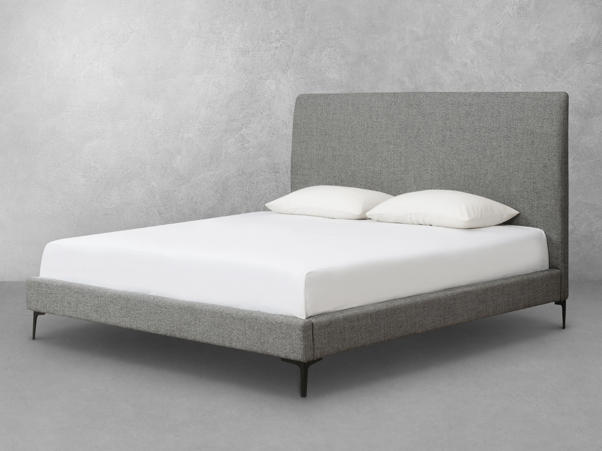 Evella Upholstered Bed - Gray - King