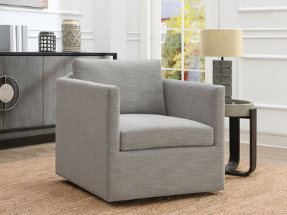Samson Swivel Chair - Light Gray