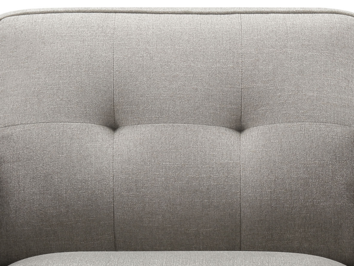 Vicenza Mid-Century Upholstered Chair - Gray