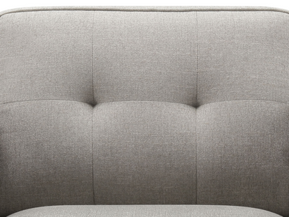 Vicenza Mid-Century Upholstered Chair - Gray