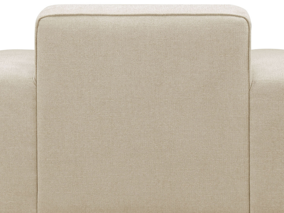 Vicenza Mid-Century Upholstered Chair - Beige