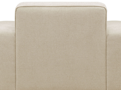 Vicenza Mid-Century Upholstered Chair - Beige