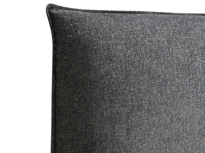 Elsen Upholstered Bed - Charcoal - Queen