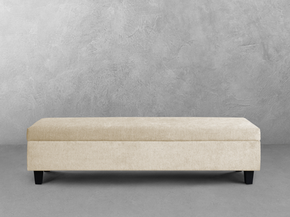 Seneca Upholstered Bench - Cream