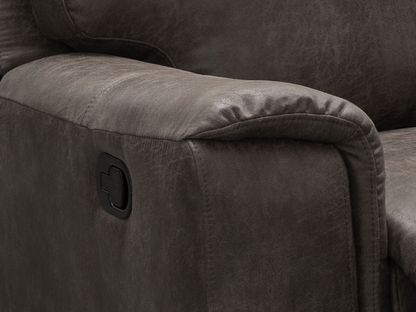 Lawrence Fabric Recliner - Camel