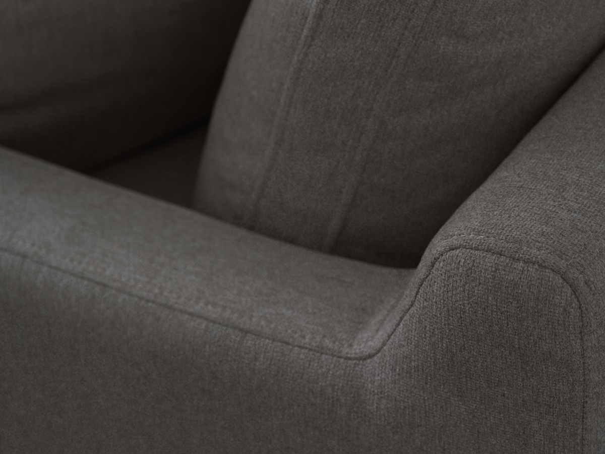 Capri Feather and Down 6-pc Modular Sectional - Gray