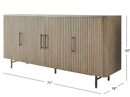 Luna Console - Natural