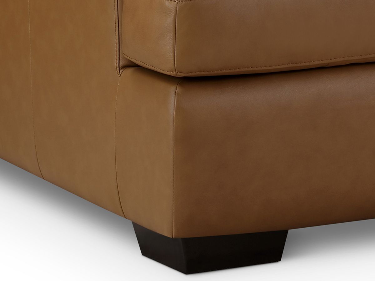 Lisbon Leather Sofa - Camel