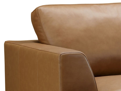 Lisbon Leather Armchair - Camel