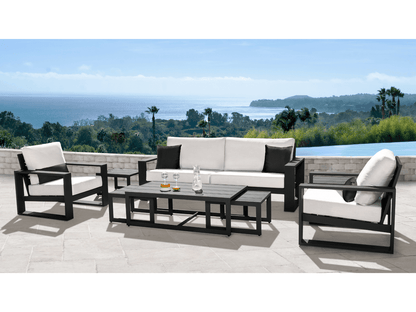 Torren 6-pc Seating Set - White
