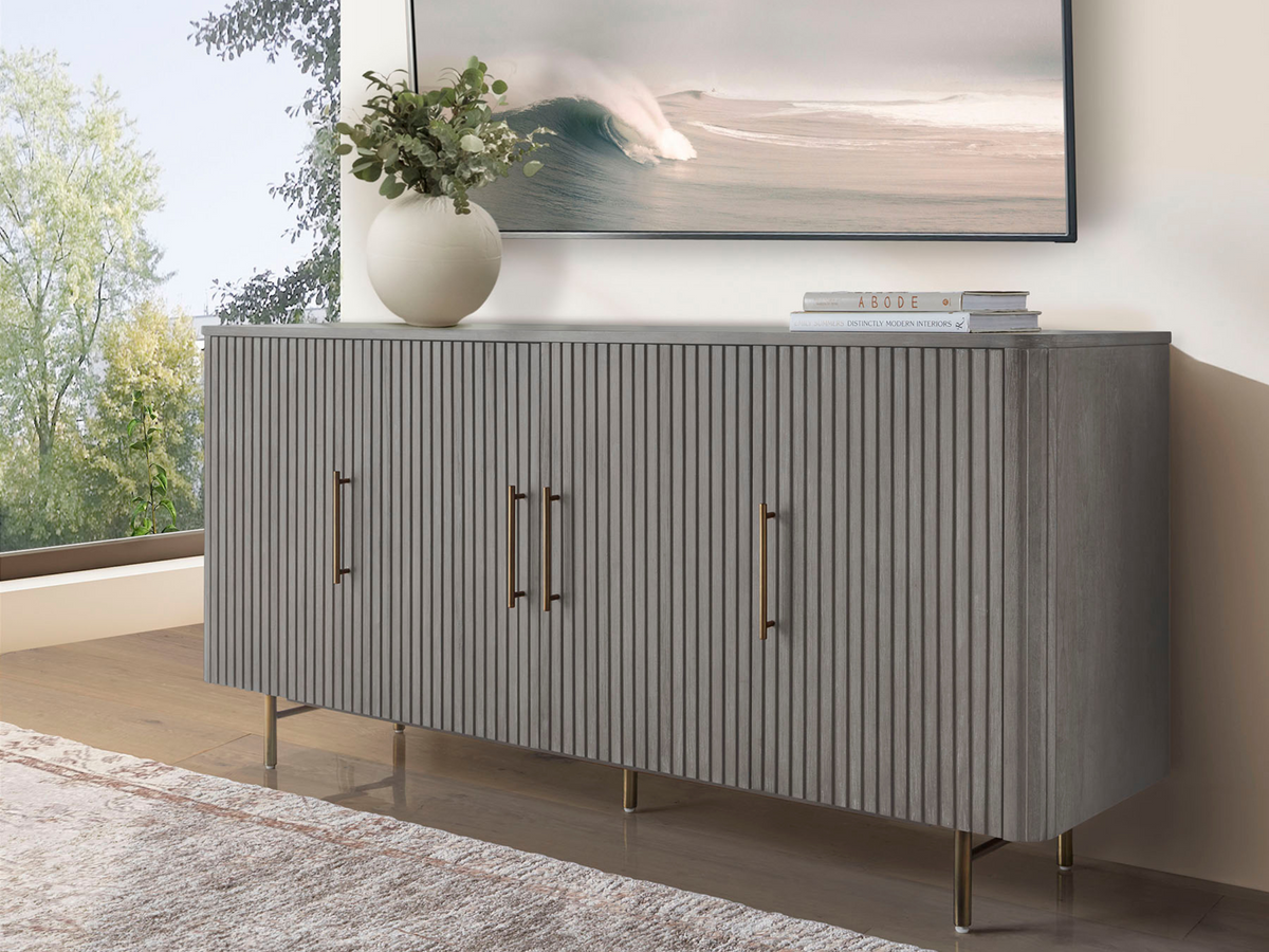 Luna Console - Gray