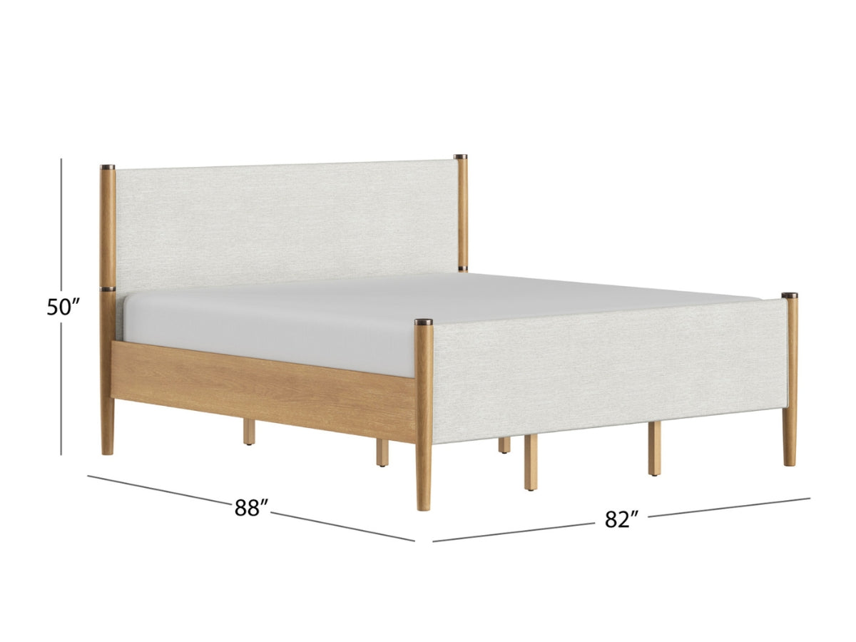 Charlotte Bed - Blonde - King
