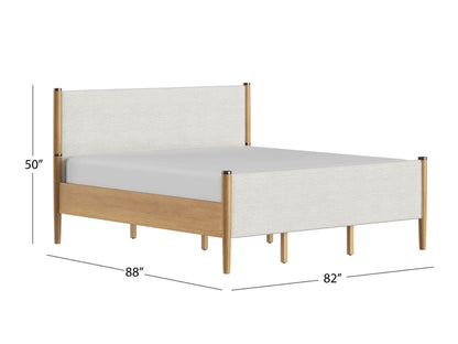 Charlotte Bed - Blonde - King