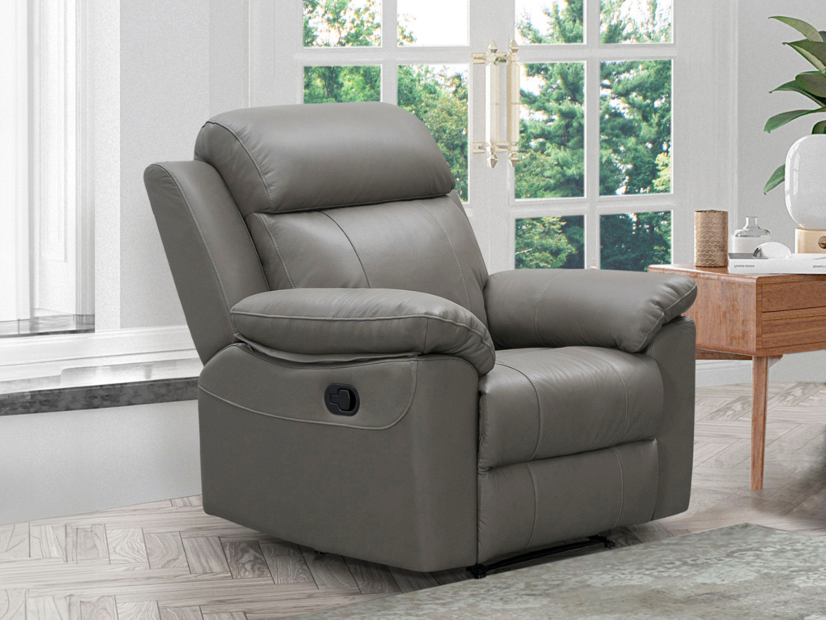 Braylen Top Grain Leather Recliner