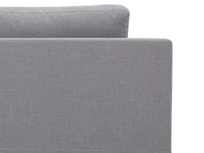 Rosalina Fabric Slipcover Chair - Gray