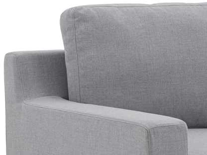 Rosalina Fabric Slipcover Chair - Gray