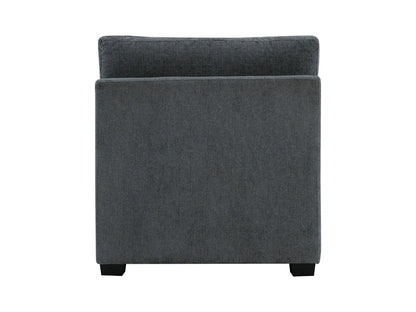 Nixon Fabric 6 Piece Modular Sectional Set - Gray