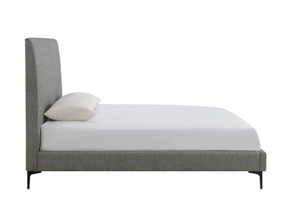 Evella Upholstered Bed - Gray - King