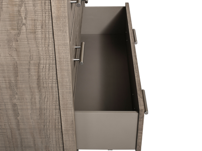 Bacara Modern Classic Wood Brushed 5-Drawer Chest 42' - Natural