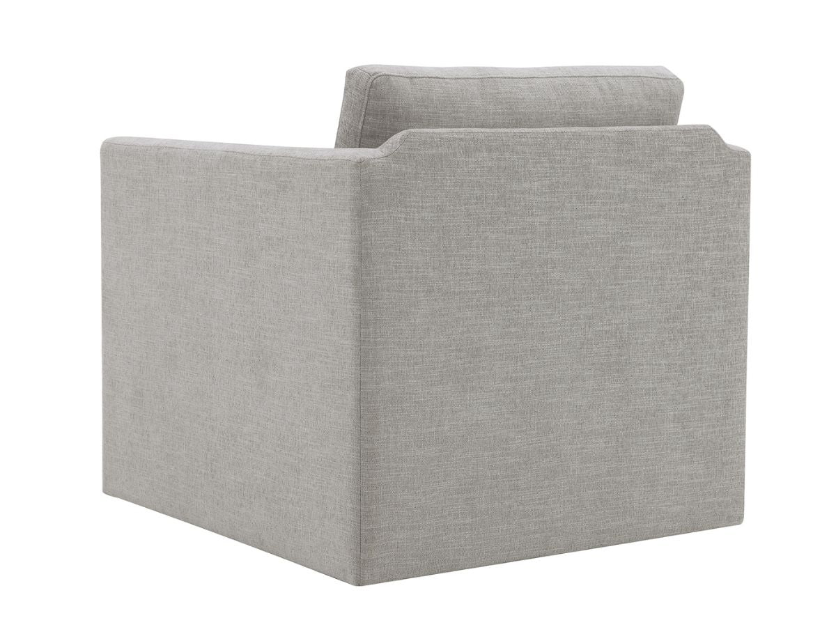 Samson Swivel Chair - Light Gray