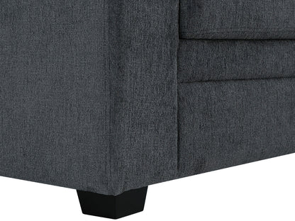 Nixon Fabric 6 Piece Modular Sectional Set - Gray