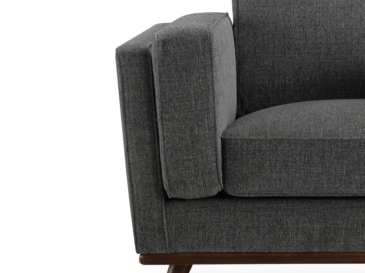 Taverly Fabric Chair - Charcoal