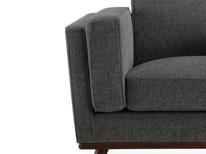 Taverly Fabric Chair - Charcoal