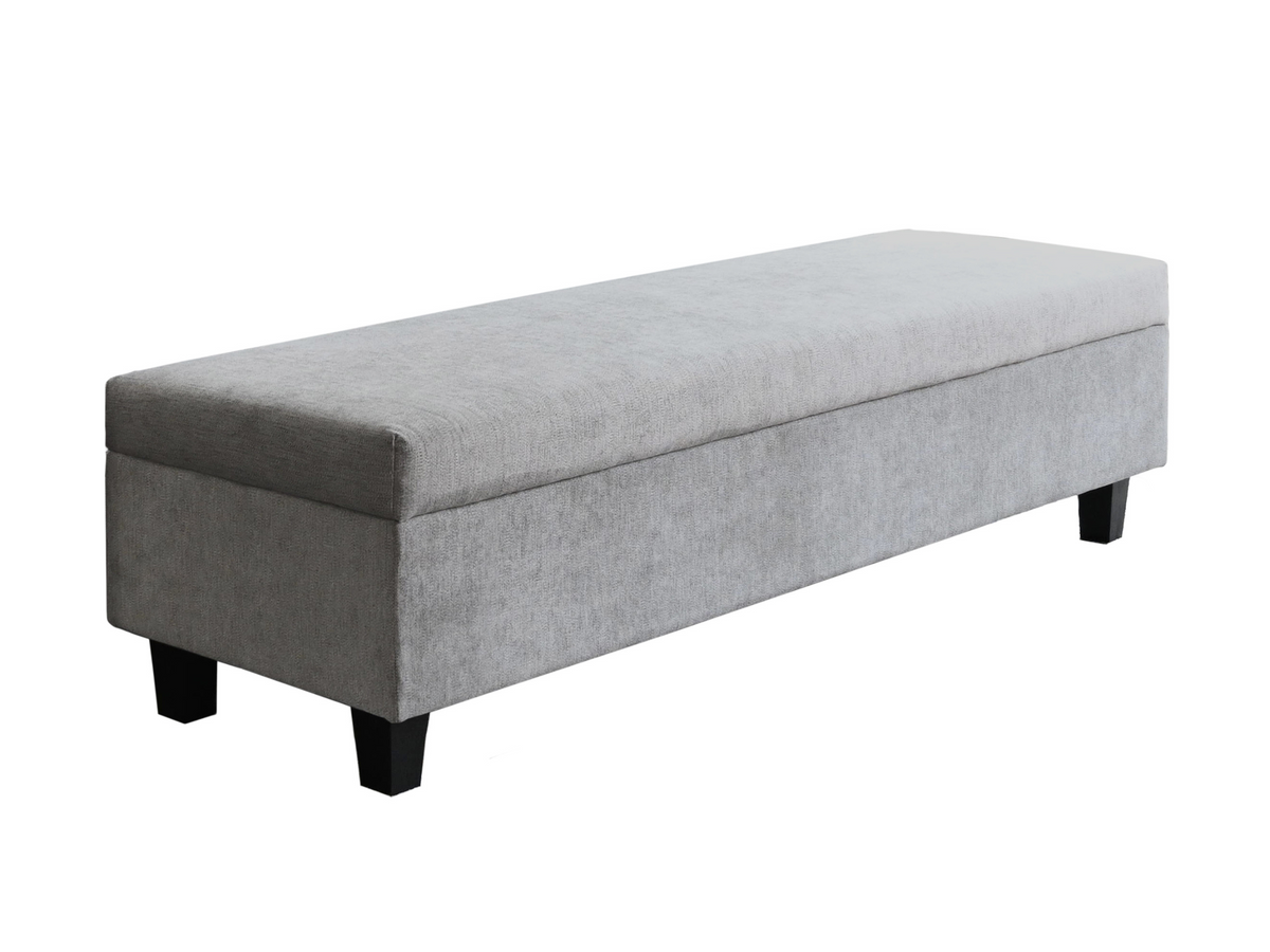 Seneca Upholstered Bench - Gray