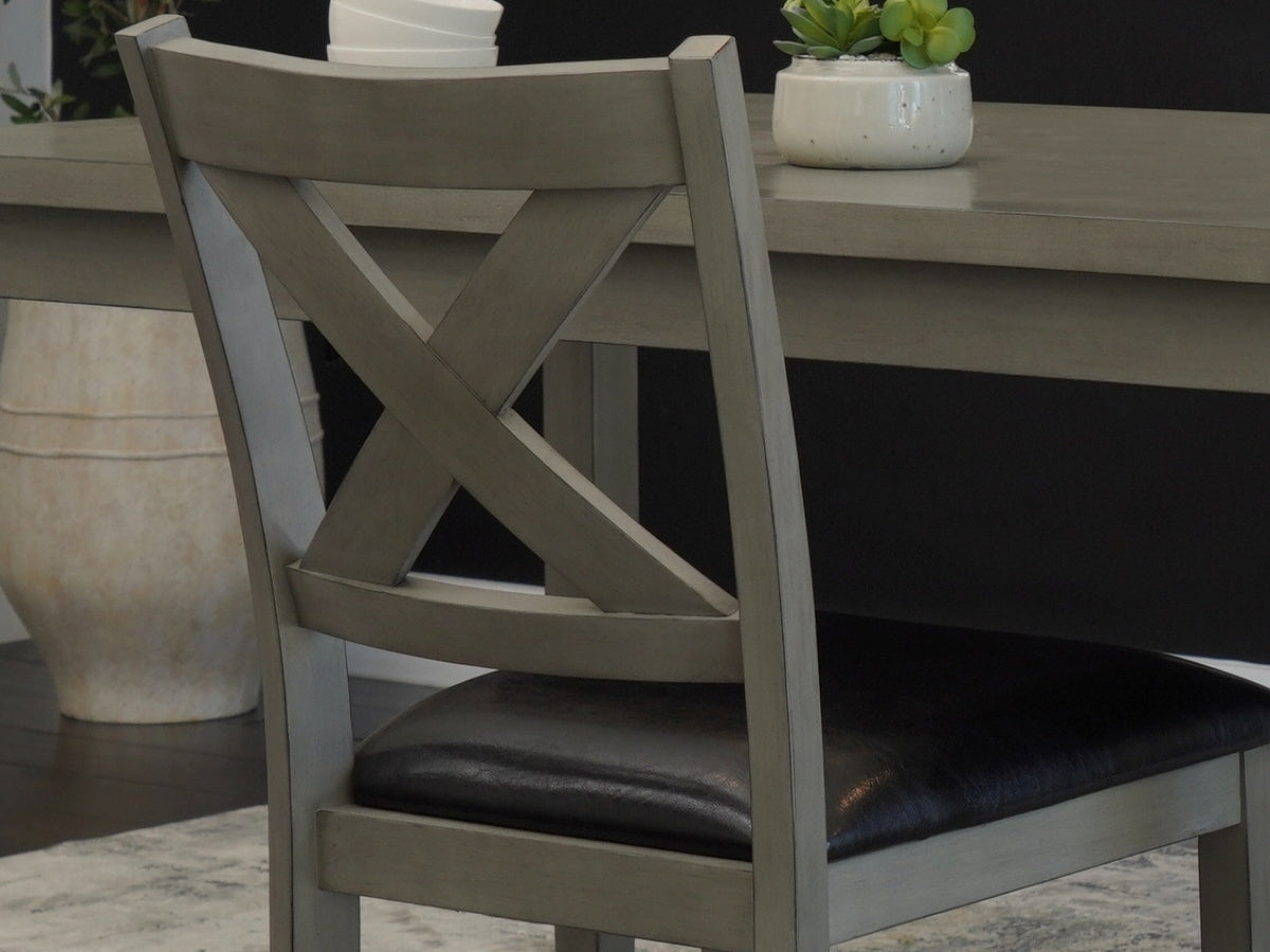 Theodore 7-pc Dining Set - Gray