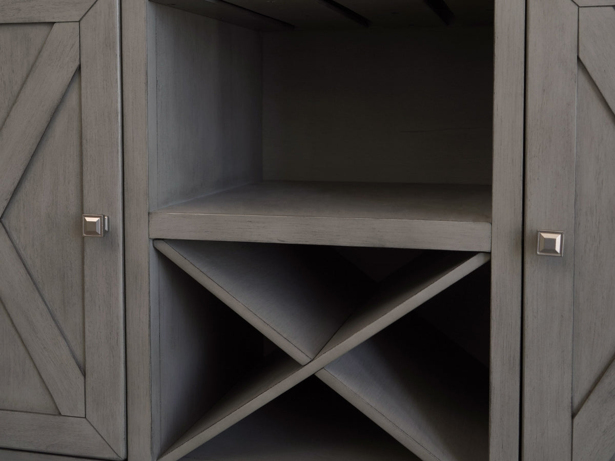 Theodore 8-pc Dining Set with Server - Gray