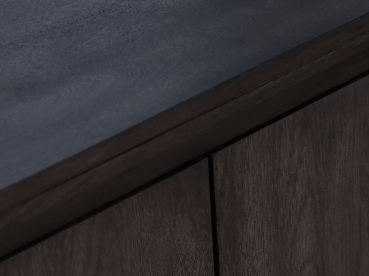 Goodwin 70" Multi-Use Oak Console, Espesso