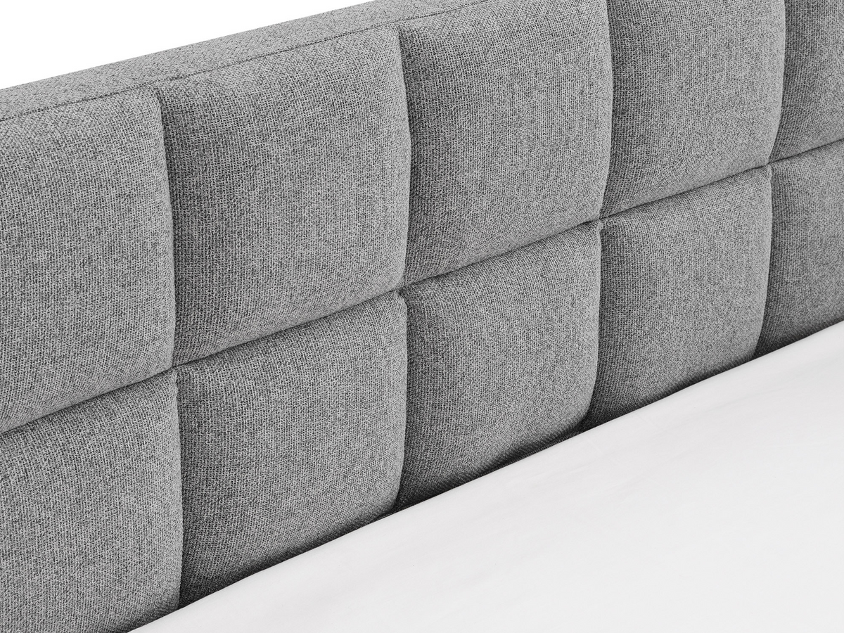 Aveline Upholstered Twin Daybed with Trundle - Gray