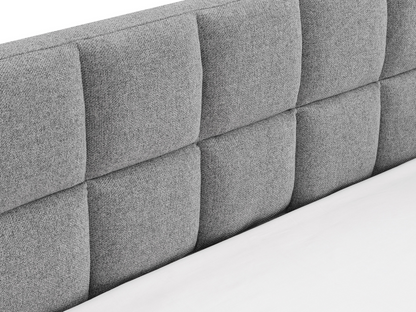 Aveline Upholstered Twin Daybed with Trundle - Gray