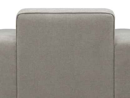 Vicenza Mid-Century Upholstered Chair - Gray