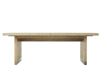 Bacara Modern Classic Wood Brushed Extendable Dining Table - Natural