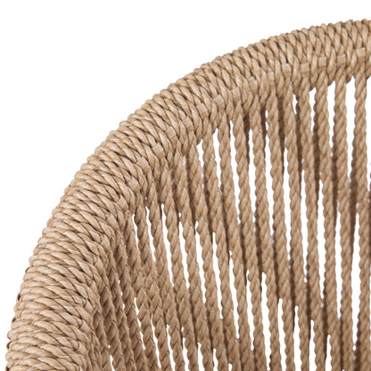 Bali Outdoor Teak and Rope Dining Chair