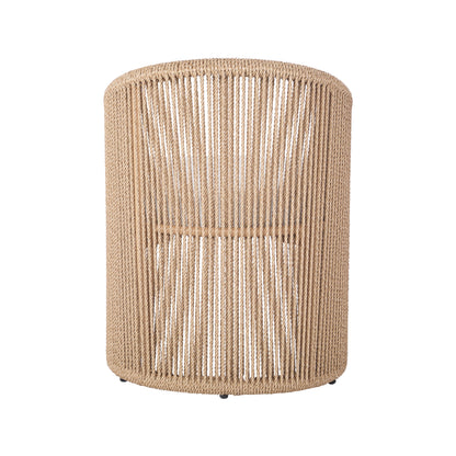 Bali Outdoor Teak and Rope Dining Chair