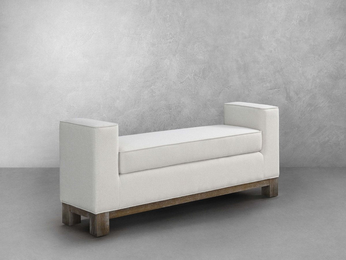Eleanor Bench - Ivory - Queen