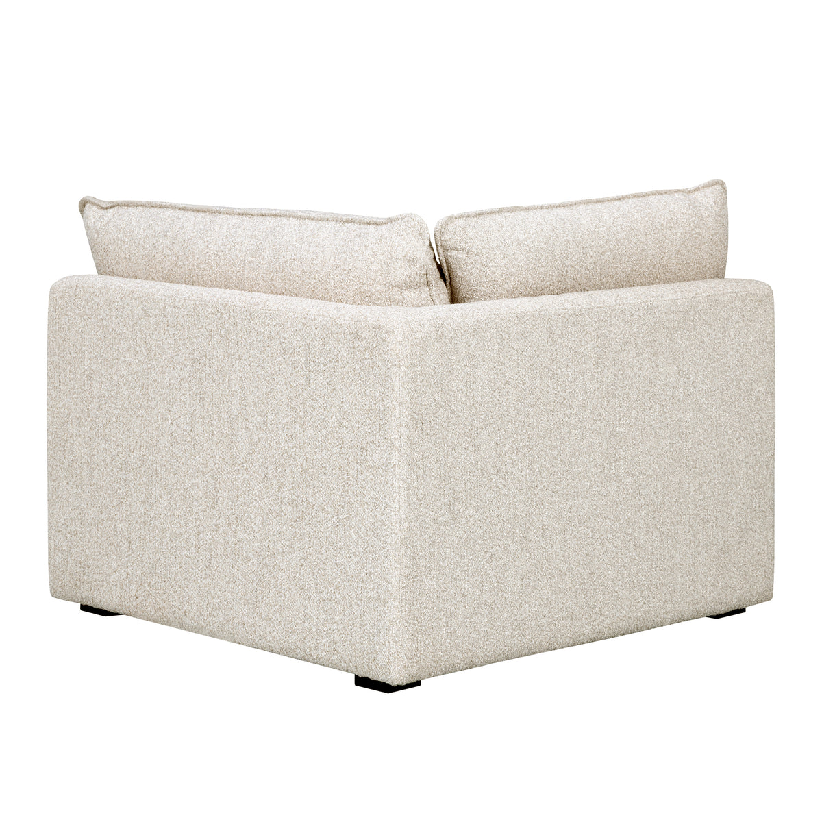 Luxe Boucle Corner Chair, Oat