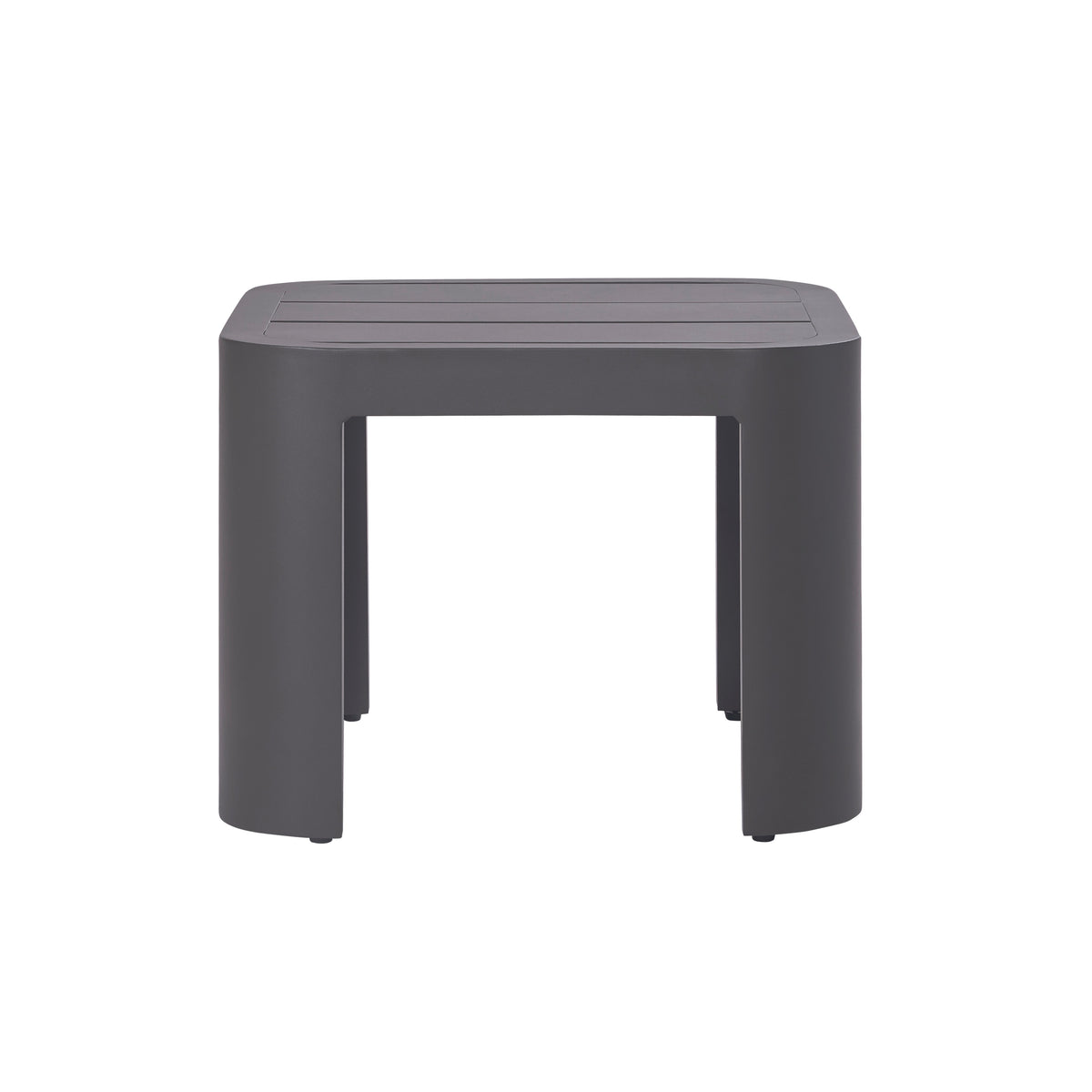 Sedona Outdoor Side Table, Bronze Aluminum